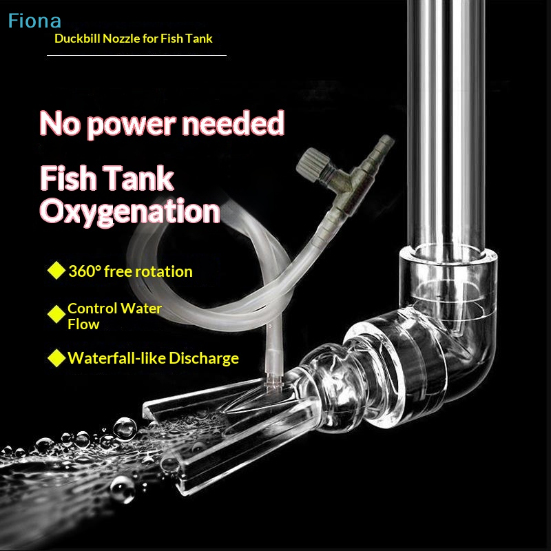 Marine Aquarium With Sump - ✔Acrylic Fish Tank Duckbill Nozzle Adjustable