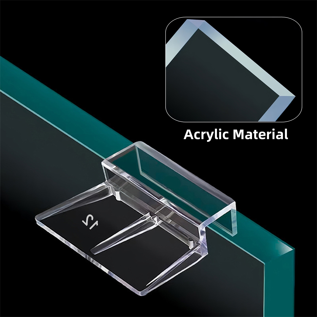 10Pcs Transparent Acrylic Fish - Aquarium Marine Filter recension och pris