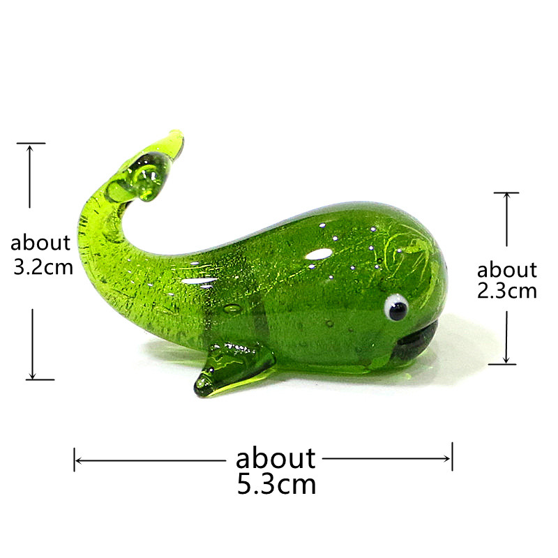 Murano Glass Whale Miniature F - Marine Aquarium Home recension och pris