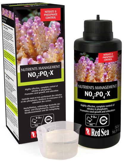 Red Sea NO3:PO4-X Nitrate Phos - Marine Aquarium Nitrate Removal recension och pris