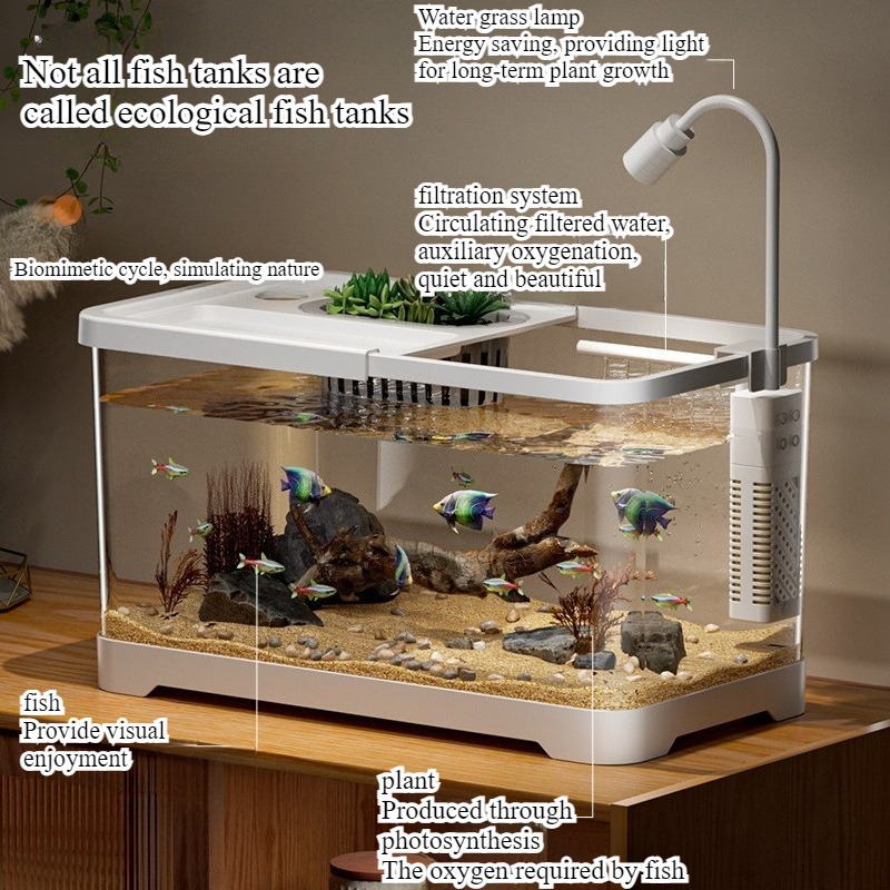 Fish tank household aquarium l - Marine Aquarium With Sump recension och pris
