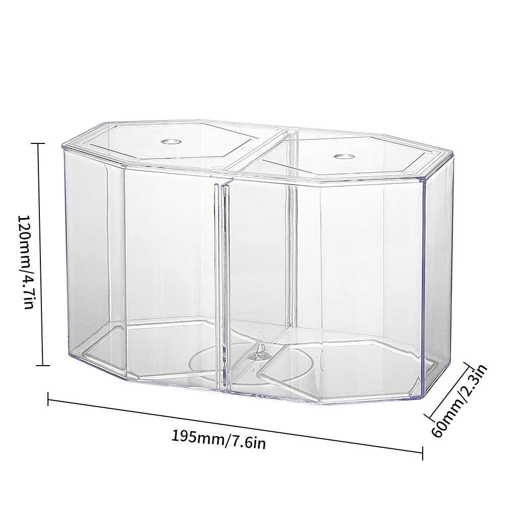 Acrylic Two Splits Guppy Fish  - Marine Aquarium With Sump recension och pris