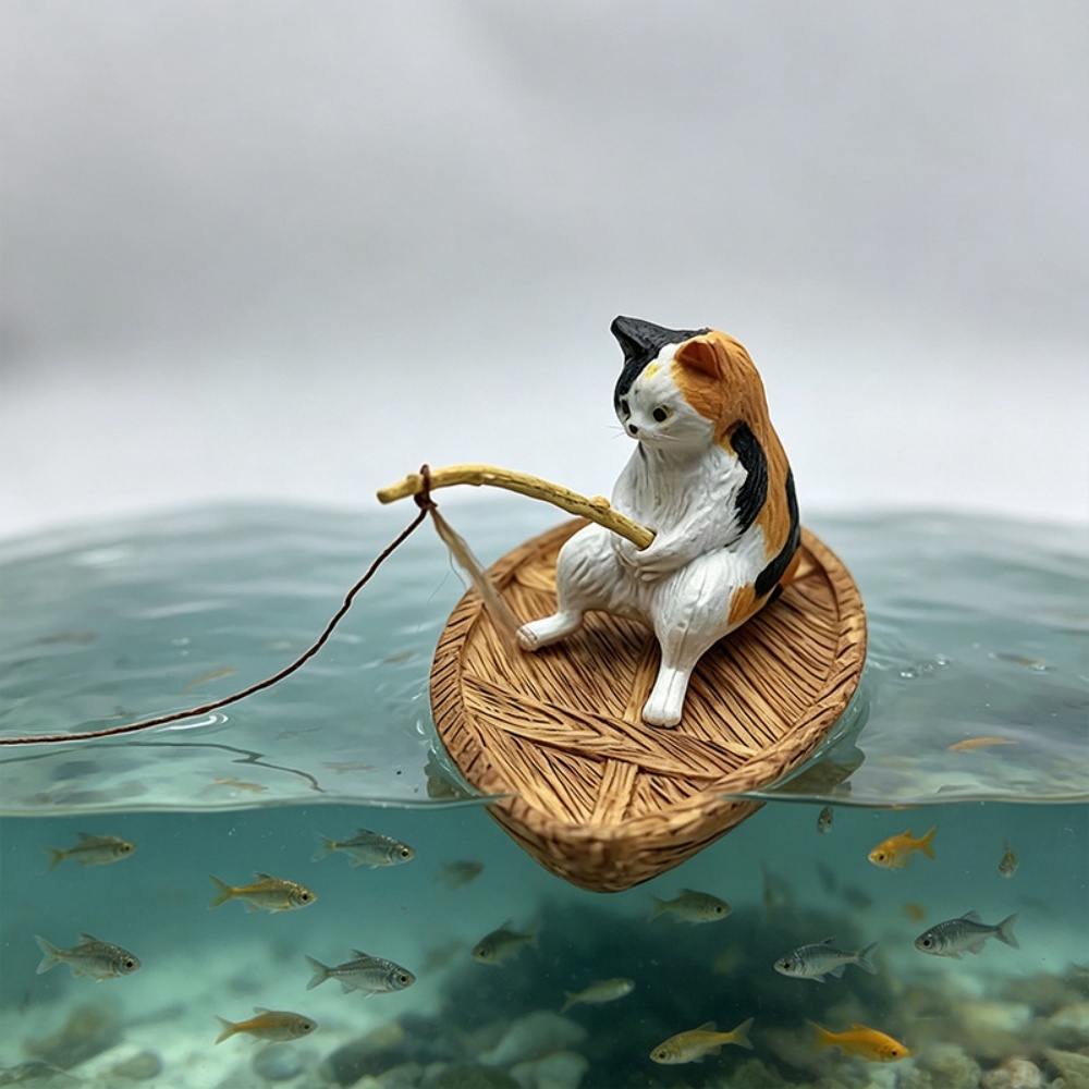 Creative Cat Fishing Boat Aqua - Aquarium Marina recension och pris