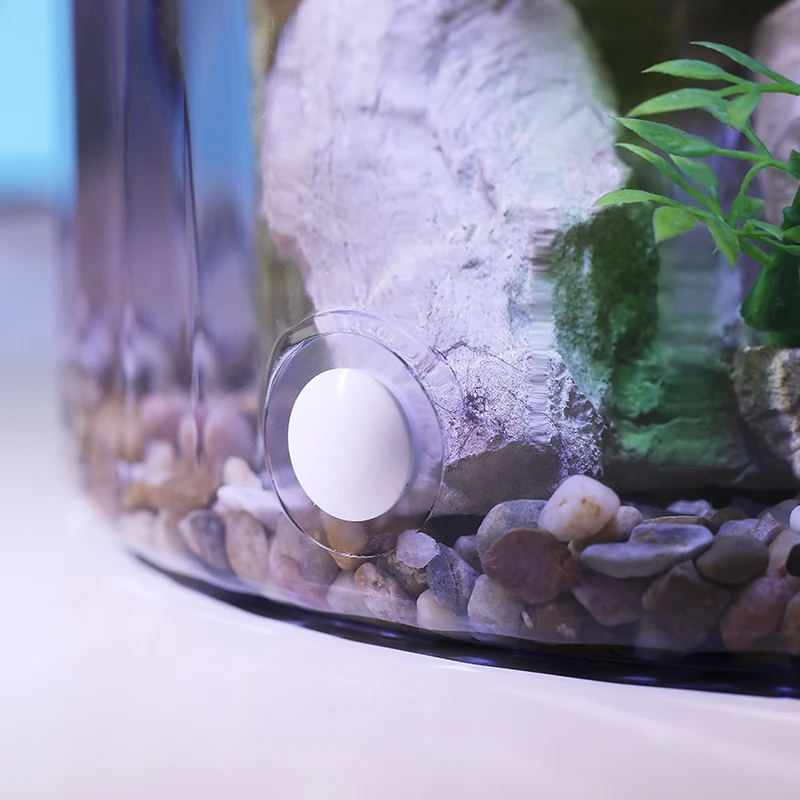 Compact Round Goldfish Bowl -  - Marine Aquarium With Sump recension och pris