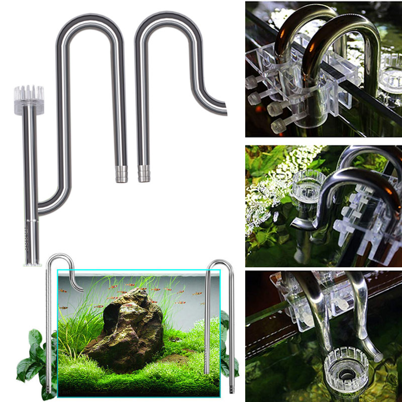 New Fish Tank Lily Pipe Stainl - Marine Aquarium With Sump recension och pris