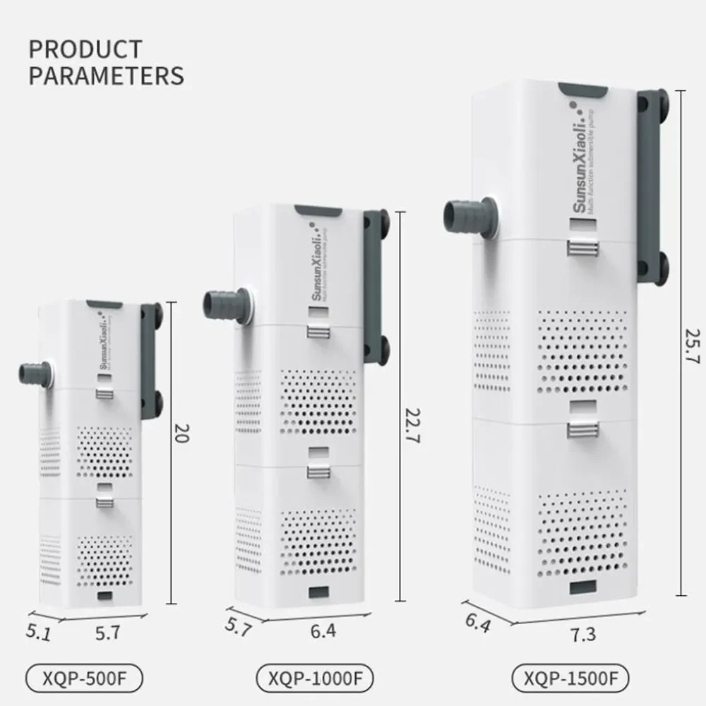 3 In 1 Aquarium Filter Pump Aq - Aquarium Marine Filter recension och pris