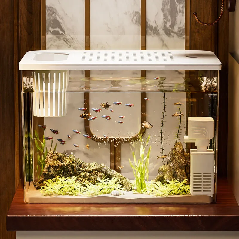 PET+ABS Fish Tank New Transpar - Marine Aquarium With Sump recension och pris