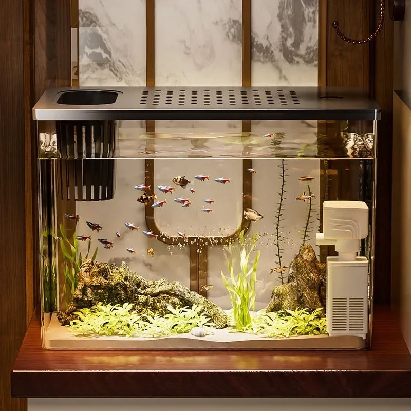 PET+ABS Fish Tank New Transpar - Marine Aquarium With Sump recension och pris